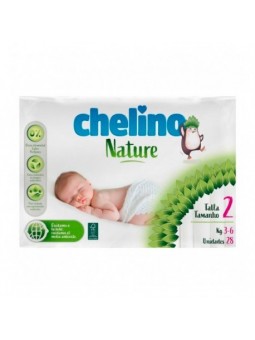 Chelino Pañales Bebé Talla 2, de 3 a 6 kg. 28 Uds. - Farma SG