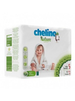 Chelino Nature pañales talla 5 13-18kg 30uds