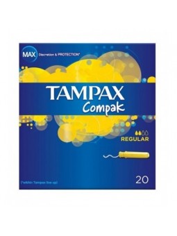 Tampax Compak regular 20 uds