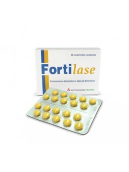 Fortilase 20 comprimidos