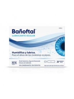 Bañoftal lubricante ocular...