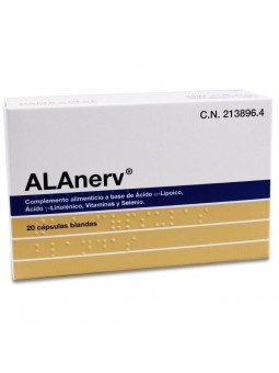 Alanerv 20 cápsulas