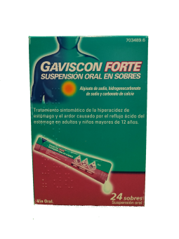 GAVISCON FORTE 24 SOBRES...