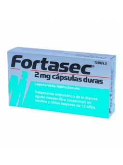 FORTASEC 2 MG 10 CAPSULAS