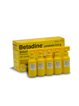 BETADINE UNIDOSIS 100 MG/ML...