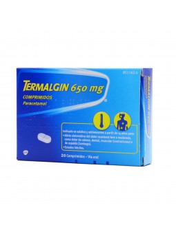 TERMALGIN 650 MG 20...