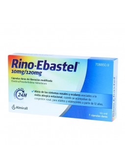 RINO-EBASTEL 10 MG/120 MG 7...