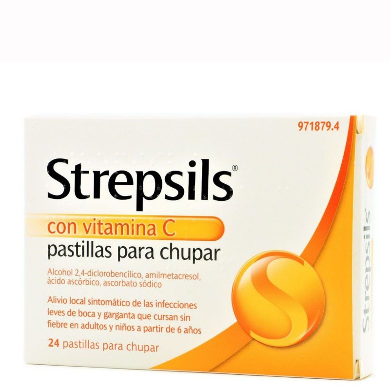 STREPSILS 24 PASTILLAS PARA CHUPAR FRESA