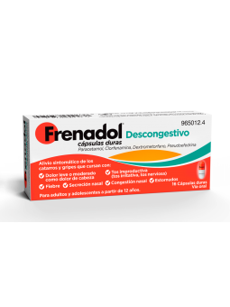 FRENADOL DESCONGESTIVO CAPS