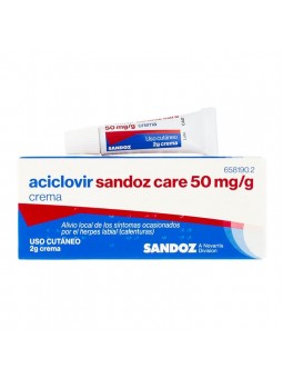 ACICLOVIR SANDOZ EFG 50...