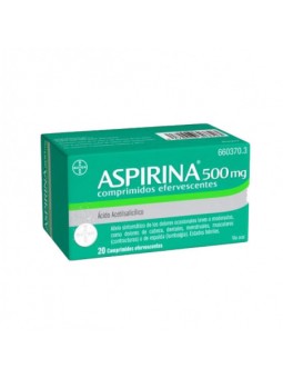 ASPIRINA 500 MG 20...