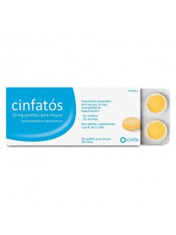 CINFATOS 10 MG 20 PASTILLAS...