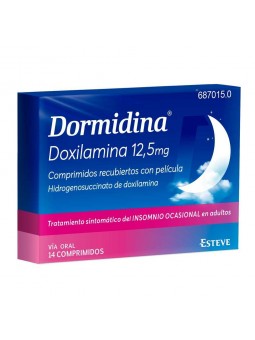 DORMIDINA 12,5 MG 14...