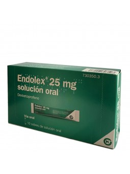 ENDOLEX 25 MG 10 SOBRES...