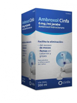 AMBROXOL CINFA 6 MG/ML...