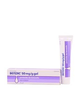 BENZAC 50 MG/G GEL CUTANEO...