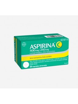 ASPIRINA C 400 MG/240 MG 10...