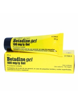 BETADINE 100 MG/G GEL...