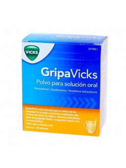 GRIPAVICKS 10 SOBRES POLVO...