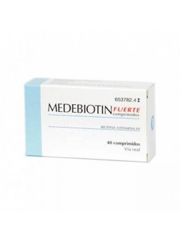 MEDEBIOTIN FUERTE 5 MG 40...