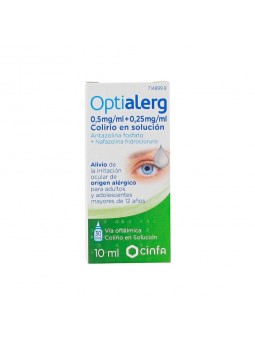 OPTIALERG 5 MG/ML + 0,25...