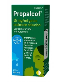 PROPALCOF 15 MG/ML GOTAS...