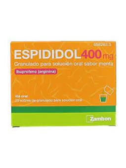 ESPIDIDOL 400 MG 20 SOBRES...