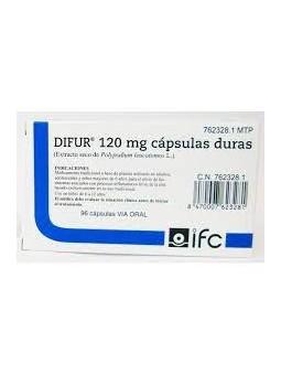 DIFUR 120 MG 96 CAPSULAS