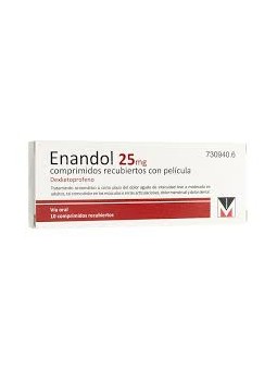 ENANDOL 25 MG 10...