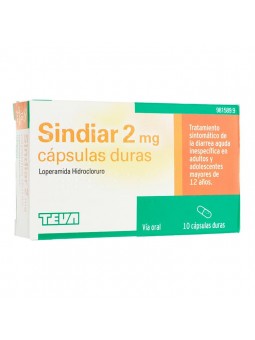 SINDIAR 2 MG 10 CAPSULAS