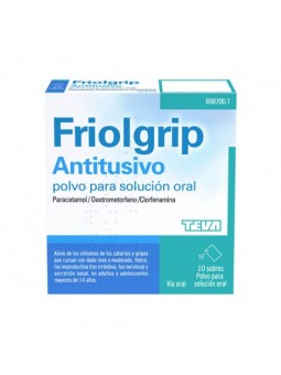 FRIOLGRIP ANTITUSIVO 10...