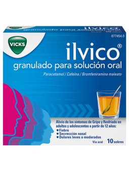 ILVICO 10 SOBRES GRANULADO...