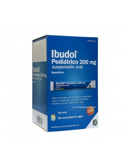 IBUDOL PEDIATRICO 200 MG 20...