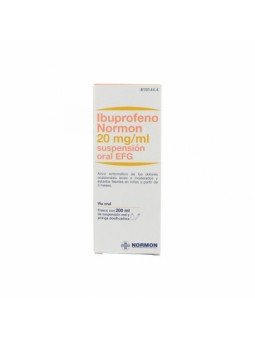 IBUPROFENO NORMON EFG 20...