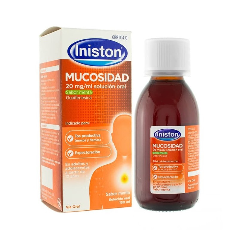 Iniston Expectorante Sabor Menta Solución Oral 150ml