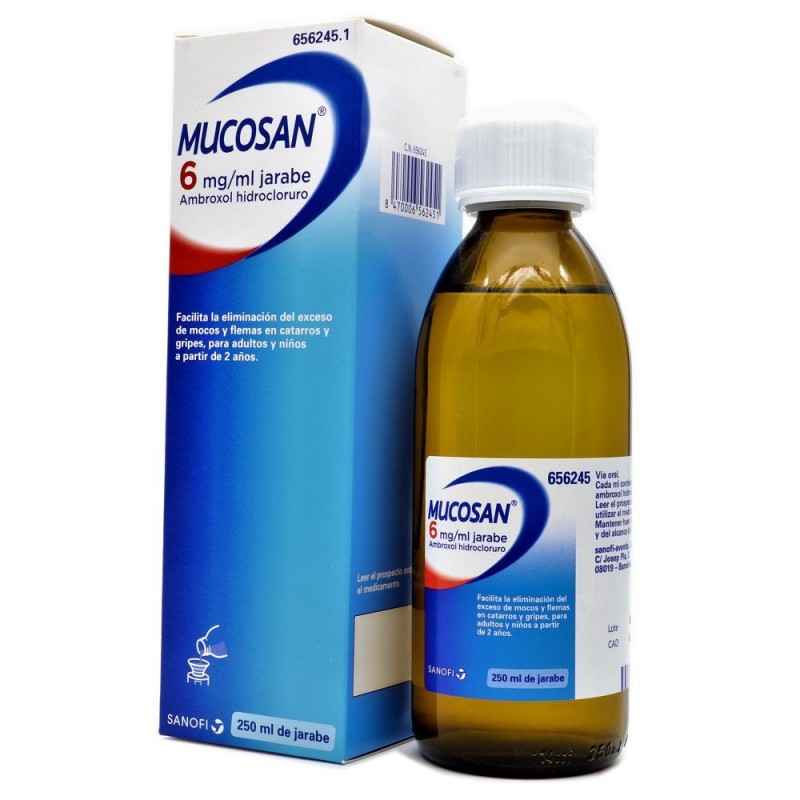 MUCOSAN 6 MG/ML JARABE 250 ML