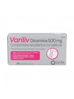 VARILIV DIOSMINA 500 MG 60...