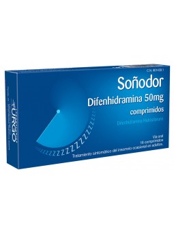 SOÑODOR DIFENHIDRAMINA 50...