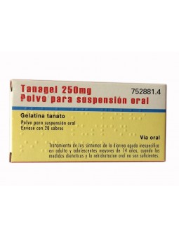 TANAGEL 250 MG 20 SOBRES...