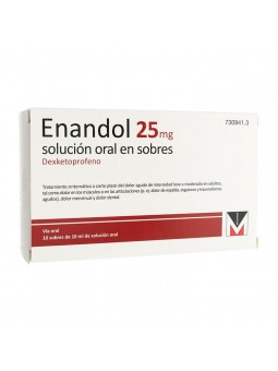 ENANDOL 25 MG 10 SOBRES...