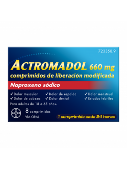 ACTROMADOL 660 MG 8...