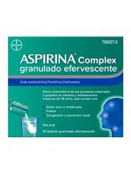 ASPIRINA COMPLEX 10 SOBRES...