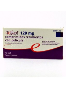 TELFAST 120 MG 7...