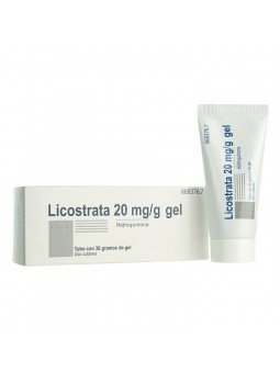 LICOSTRATA 20 MG/G GEL...