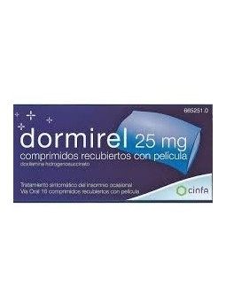 DORMIREL 25 MG 16...
