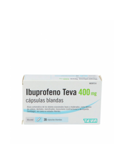 IBUPROFENO TEVA 400 MG 20...