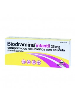 BIODRAMINA INFANTIL 25 MG...