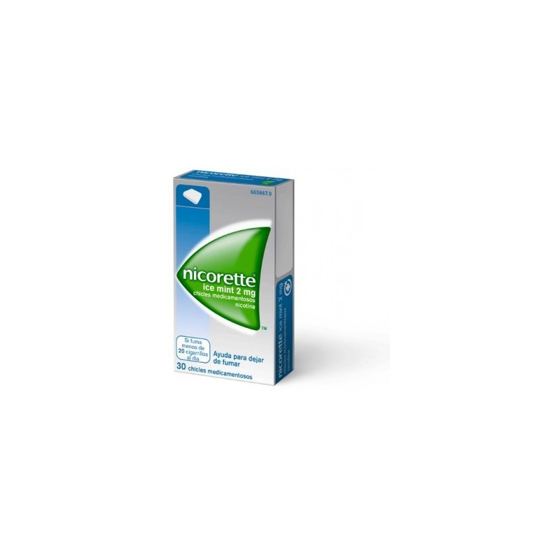 Nicorette Ice Mint 4 Mg 30 Chicles