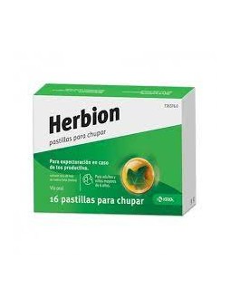 HERBION 16 PASTILLAS PARA...