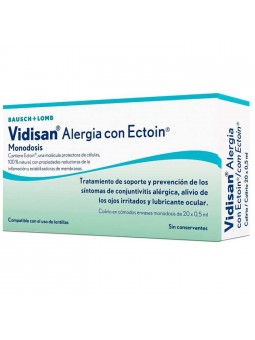 Vidisan alergia con ectoin...